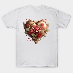 Exquisite Valentines Day Heart T-Shirt